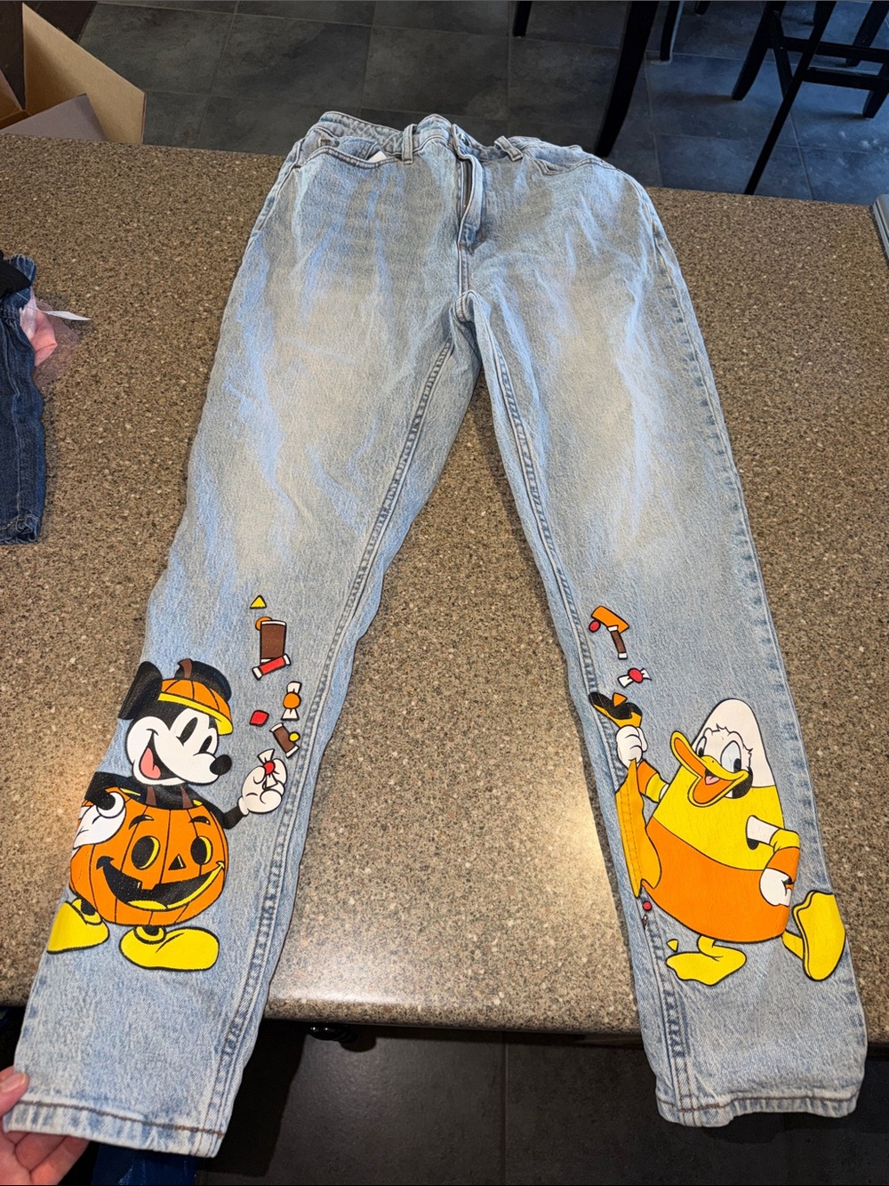 Disney Her Universe Halloween Mickey and Donald Jeans
